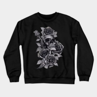 Rose Skull Crewneck Sweatshirt